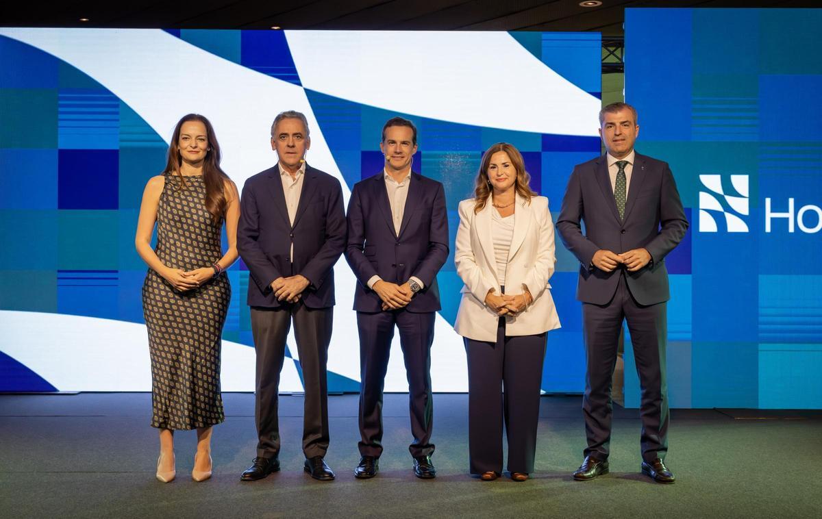 Fátima Lemes, Juan José Hernández, Pedro Luis Cobiella, Águeda Fumero y Manuel Domínguez