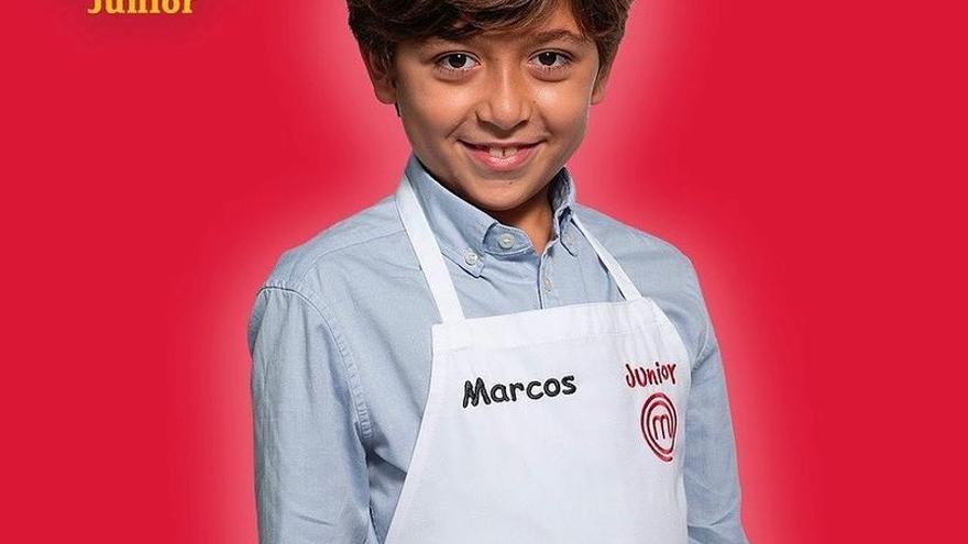 Marcos Casorrán, concursante de Masterchef Junior.