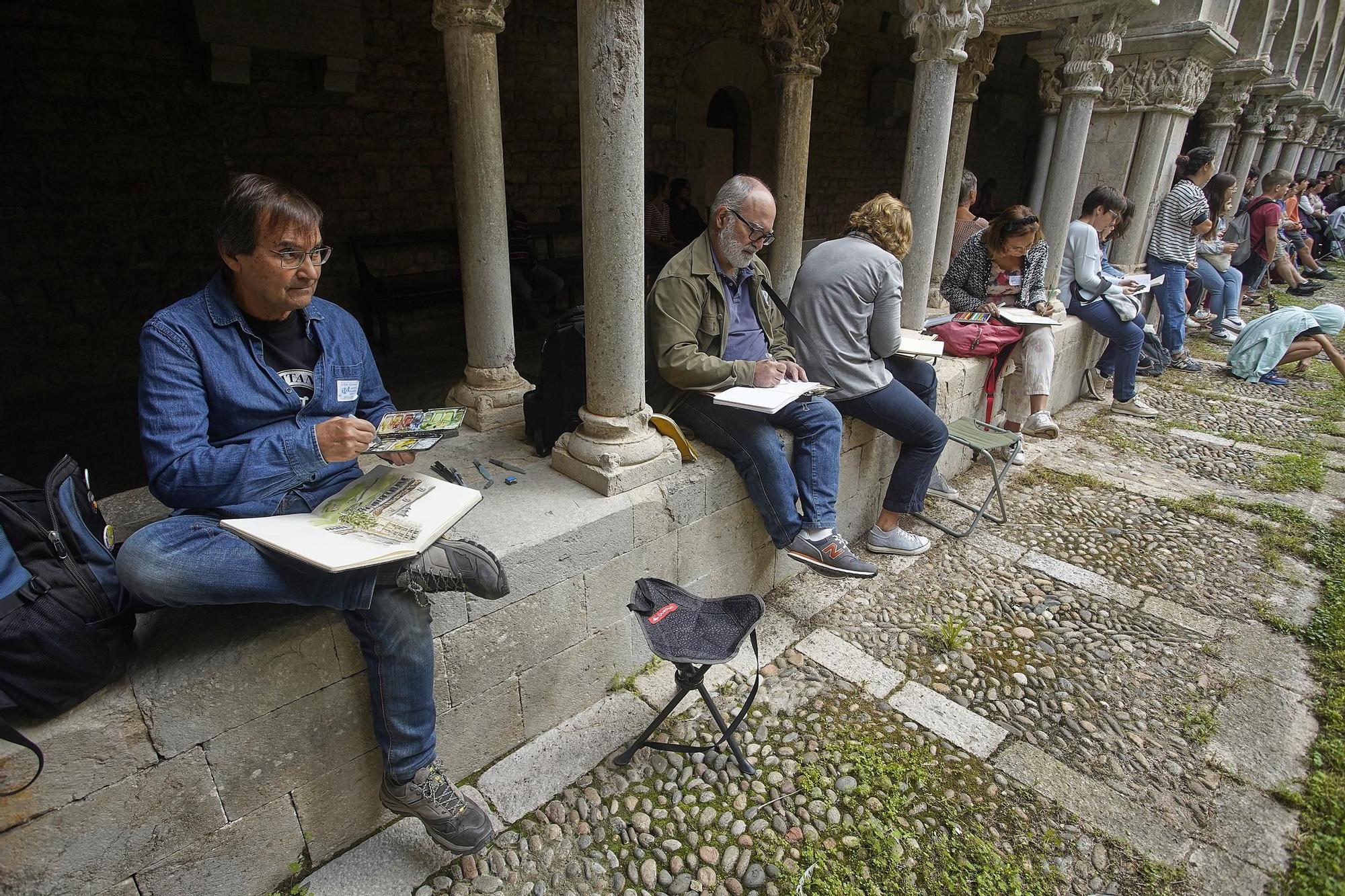 Desena jornada d’Urban Sketchers a Girona