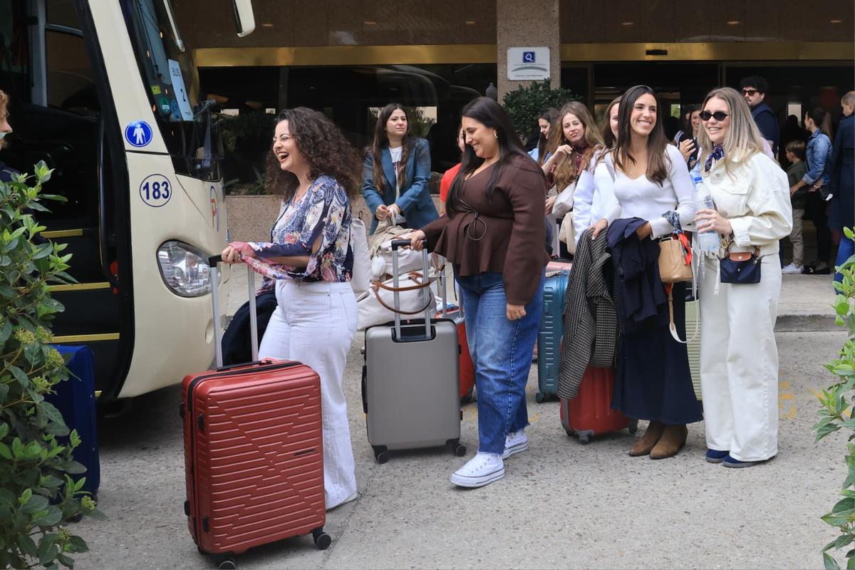 Las candidatas a Bellea del Foc 2026 se marchan de Toledo