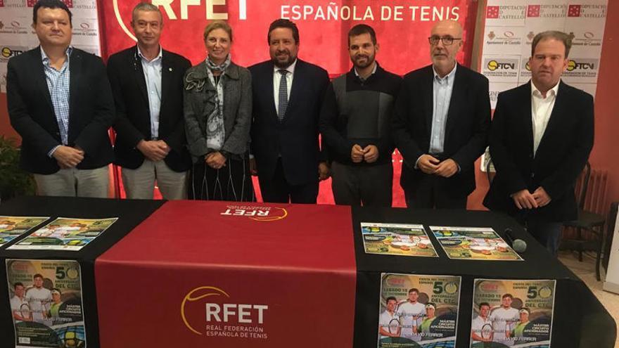 Presentación de la Fiesta del Tenis.