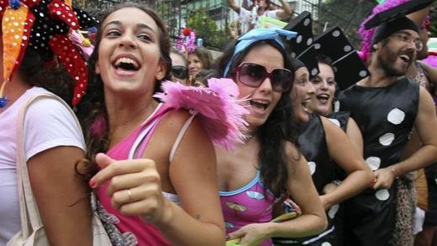 Carnaval en Río de Janeiro.