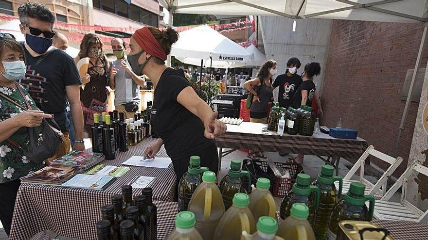 La parada de mengemBages amb olis de la comarca