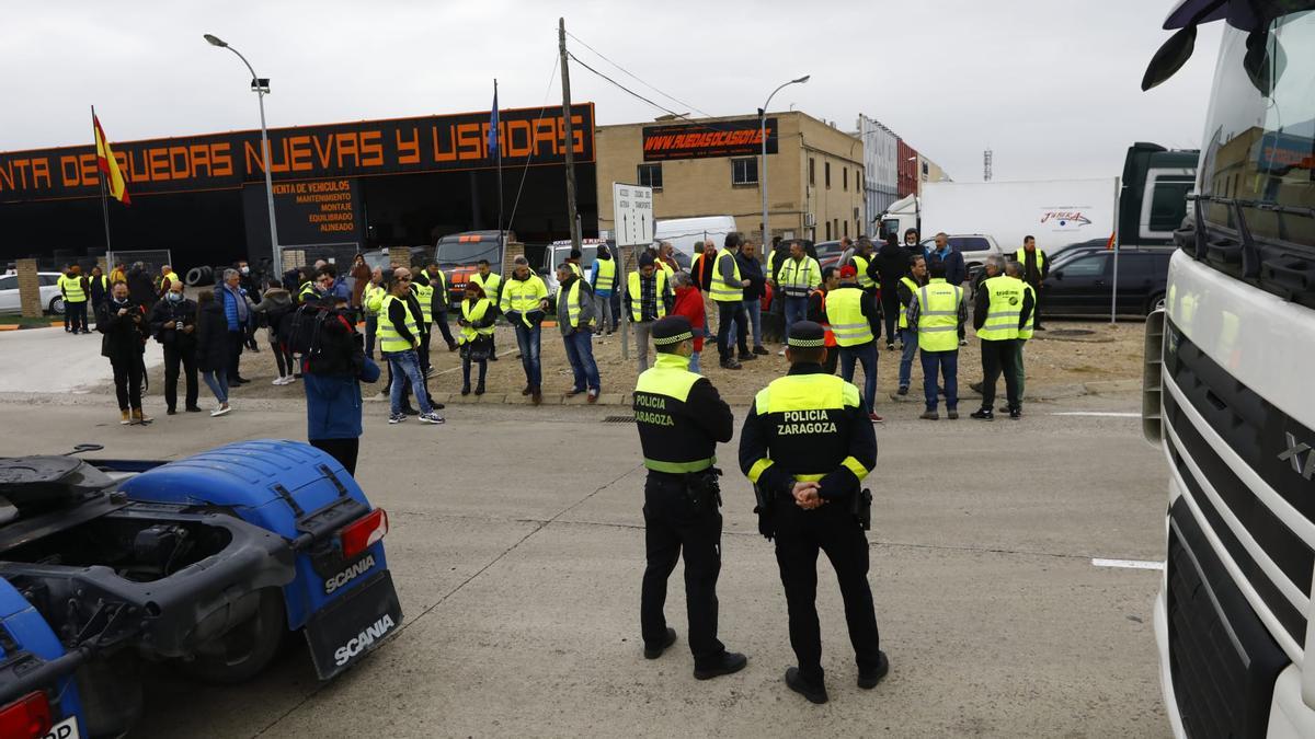 VÍDEO | Así se vive una protesta de transportistas desde dentro