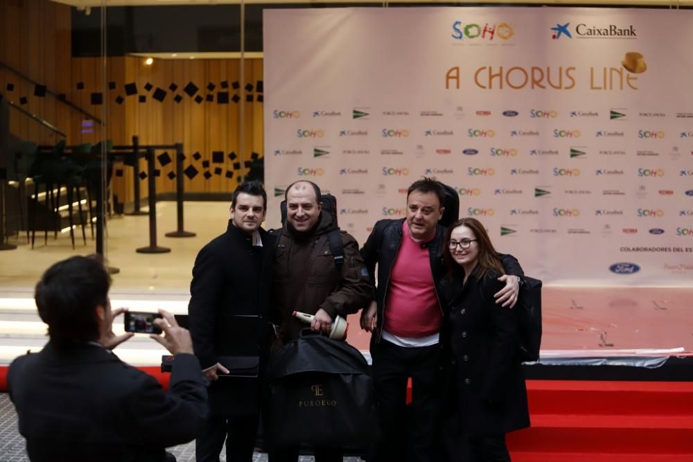 Estreno del Teatro Soho Caixabank con el musical 'A Chorus Line'.