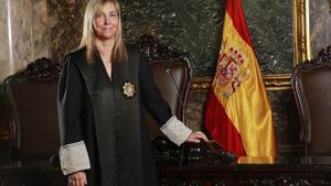 La nueva  presidenta del CGPJ y el Supremo, Isabel Perelló, en una foto de archivo, en 2013, en Madrid (España)