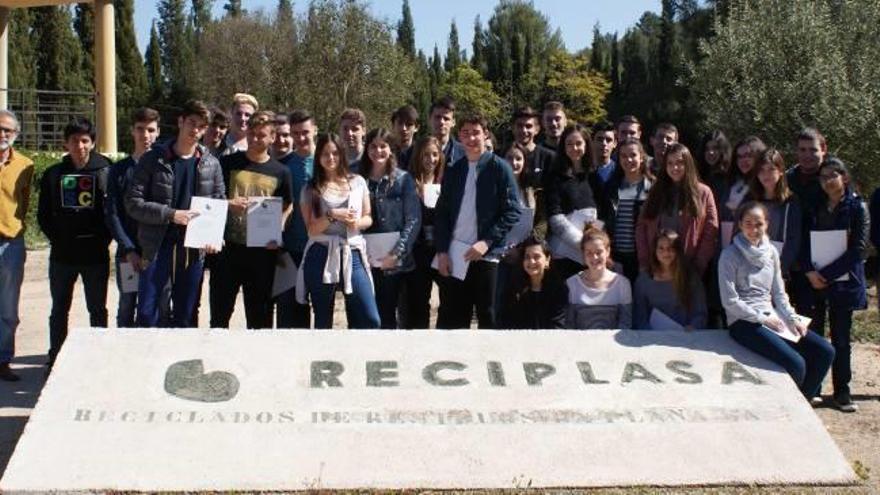 Reciplasa Visita del alumnado del IES Ribalta