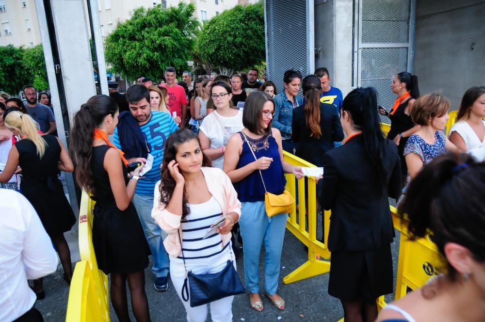 Ambiente brevio al concierto de Alejandro Sanz ...