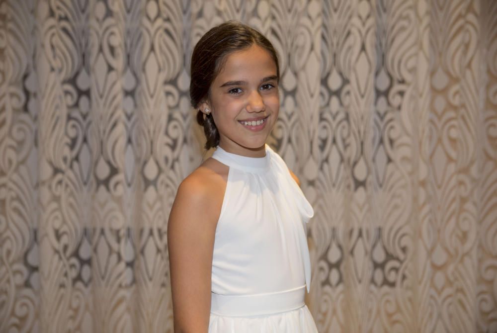 Sara Larrazábal, elegida fallera mayor infantil de València 2019