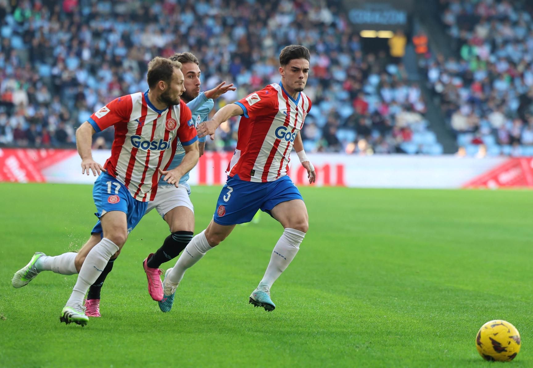 De la fiesta inicial a la decepción: las mejores imágenes del Celta-Girona