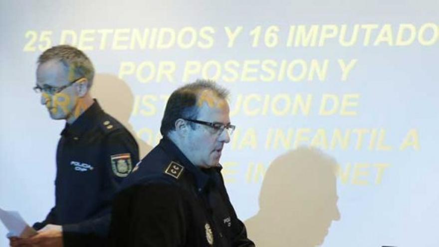 Cerca de 40 detenidos en una macro operación contra la pornografía infantil