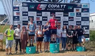 Espectáculo de deporte y naturaleza con la prueba del Enduro-Raid Meringrades en Grado