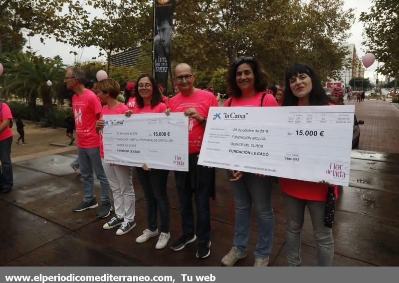 Marcha por la investigación del cáncer de mama en Castellón