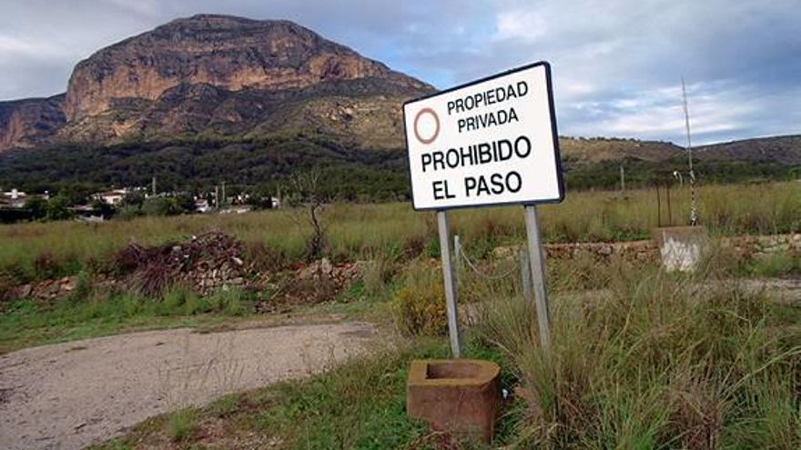 Los terrenos donde se iba a levantar el complejo asistencial.