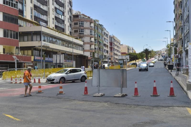 Obras intercambiador y calles Pio XII y Concepción Arenal