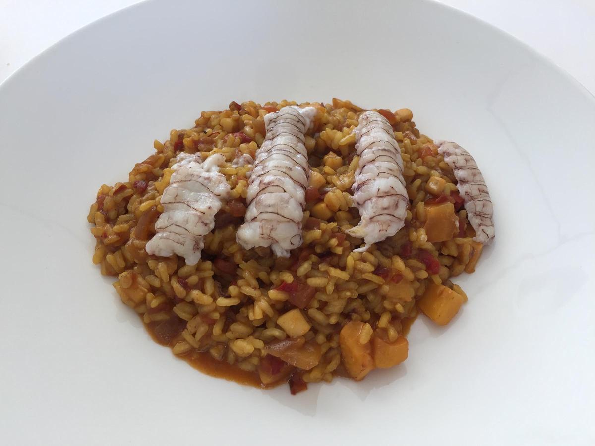 Arroz con galeras.