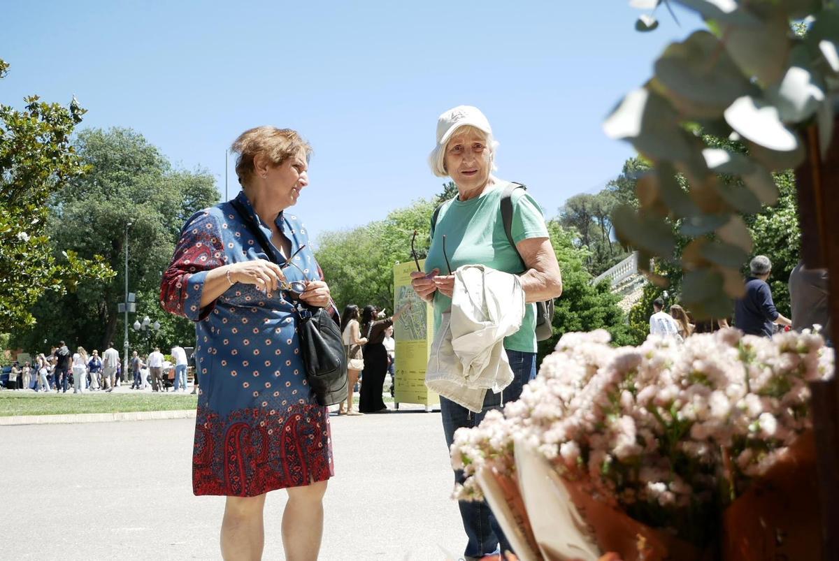 En imágenes | Gran afluencia de público para disfrutar del Zaragoza Florece
