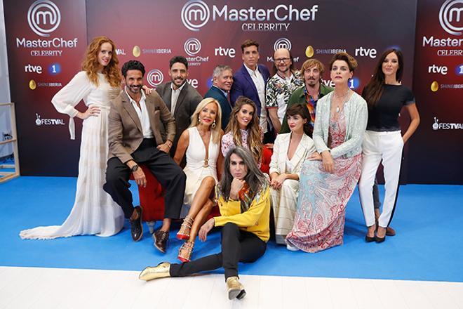 Concursantes al completo de MasterChef Celebrity 3