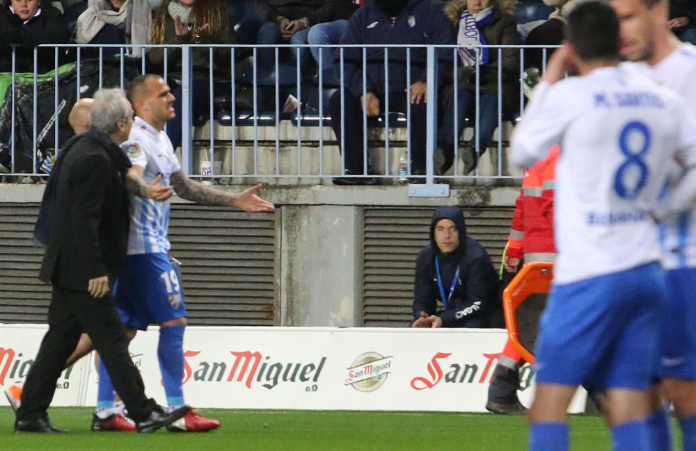 El conjunto del Gato Romero cae, de nuevo, ante el conjunto vasco en el debut del técnico uruguayo en La Rosaleda