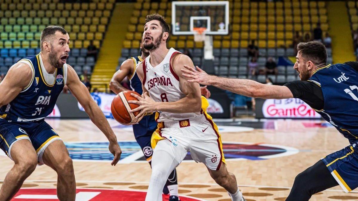Spain recovered against Bosnia after losing in her debut at Eurobasket