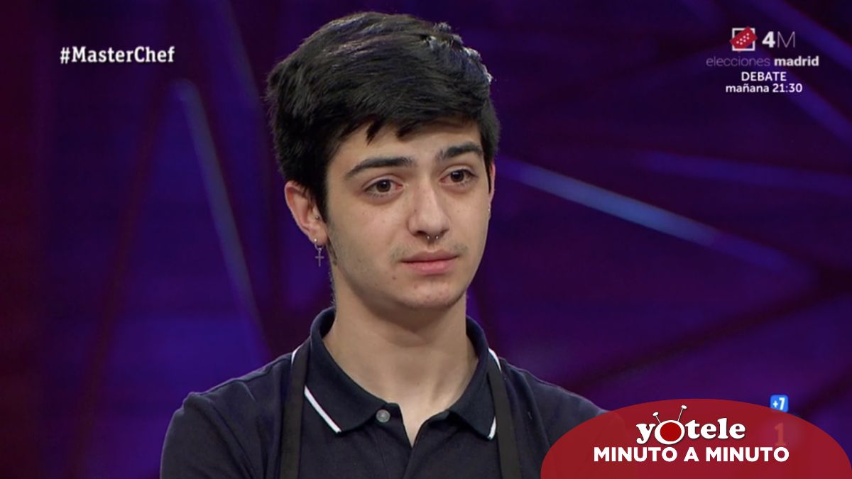 José María en la prueba de eliminación de la gala 2 de 'Masterchef 9'