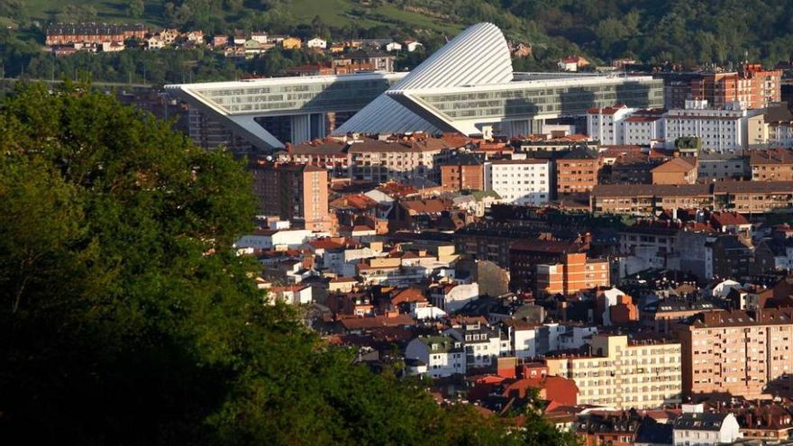 Una vista panorámica del complejo de Calatrava en Buenavista.