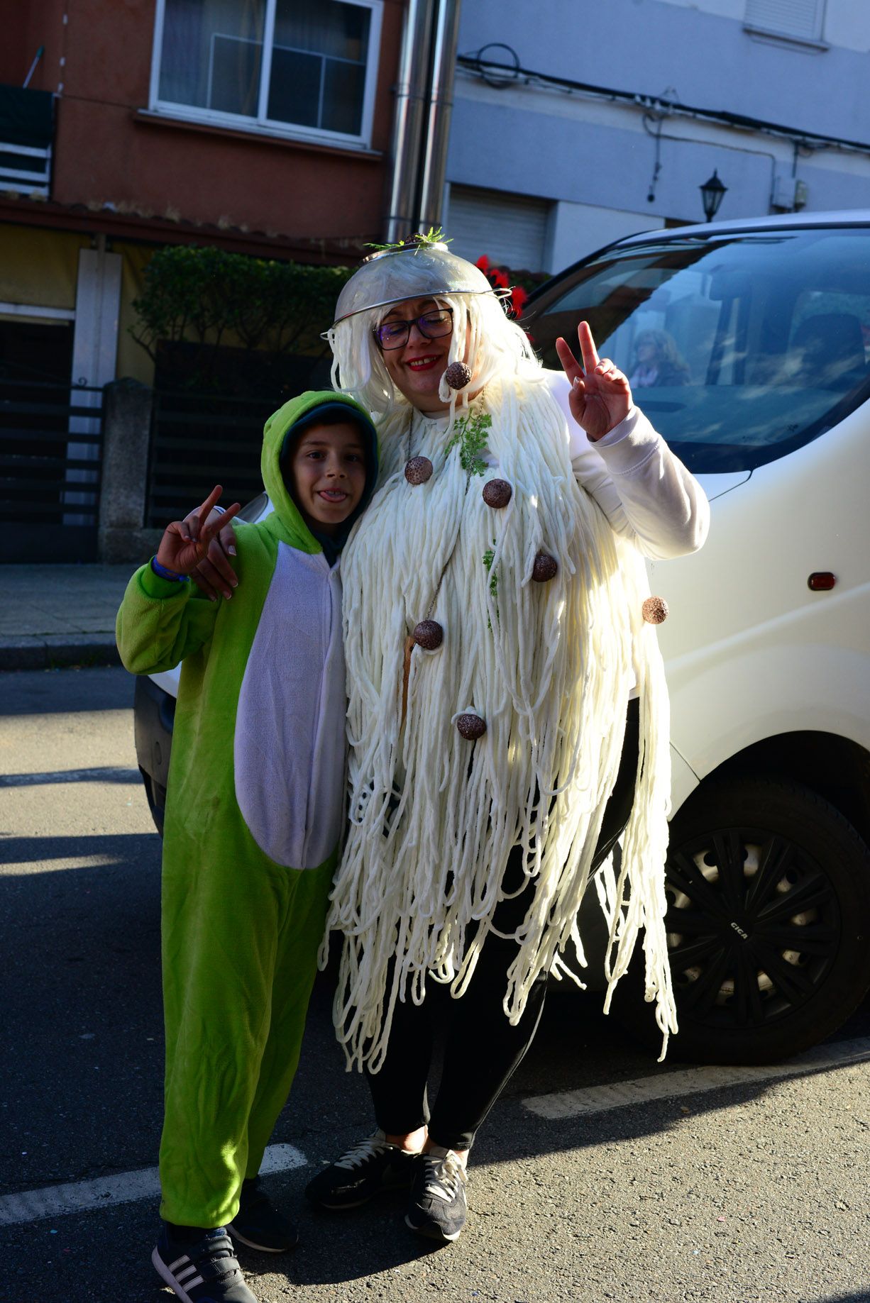 Moaña "llora" el fin del carnaval con el Enterro da Sardiña