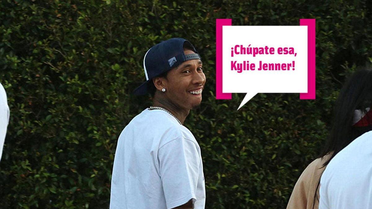 Tyga recupera el coche que tenía Kylie Jenner