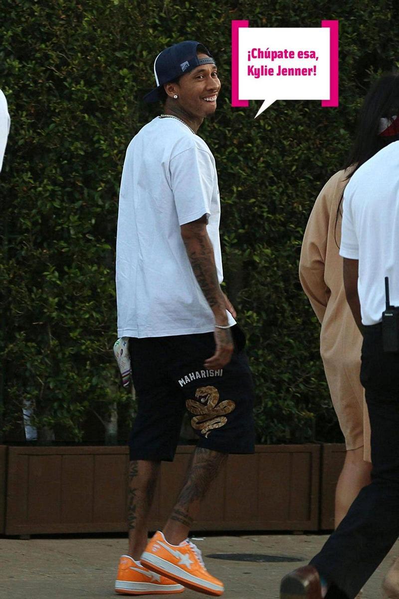 Tyga recupera el coche que tenía Kylie Jenner