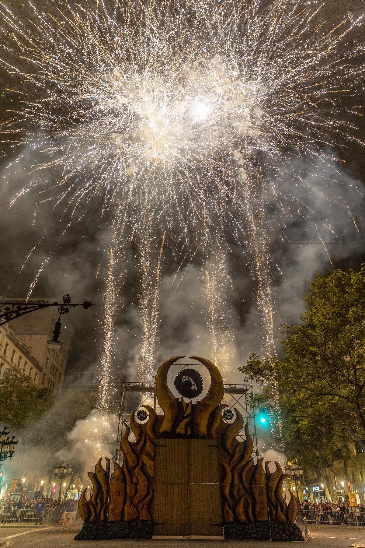 El correfoc de la Mercè, en imágenes