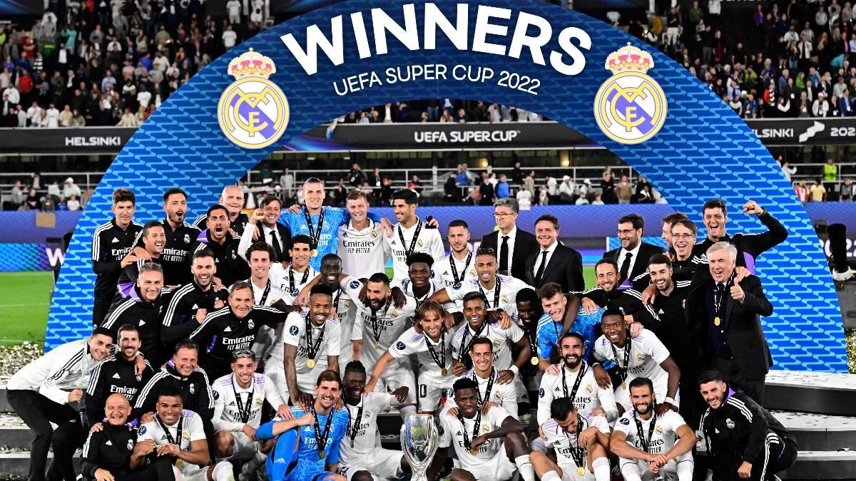 El Real Madrid, último campeón de la Supercopa de Europa