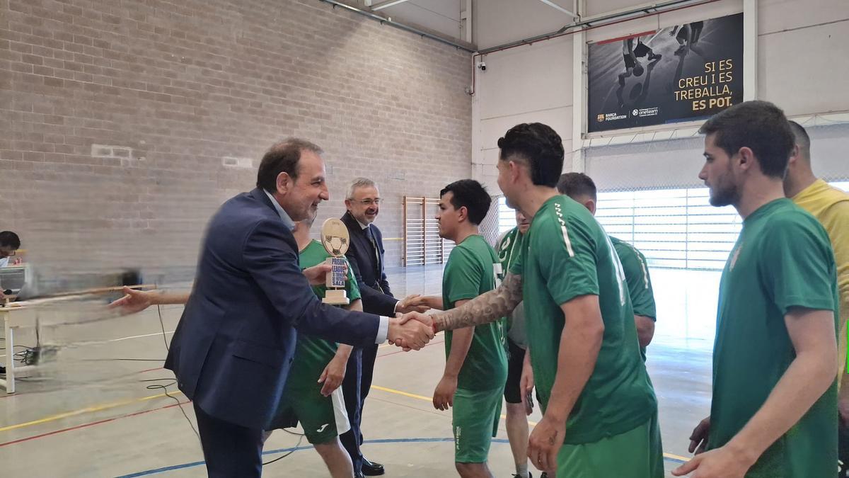 El Govern acude a la primera edición de la Prison League, la competición de futbol entre centros penitenciarios