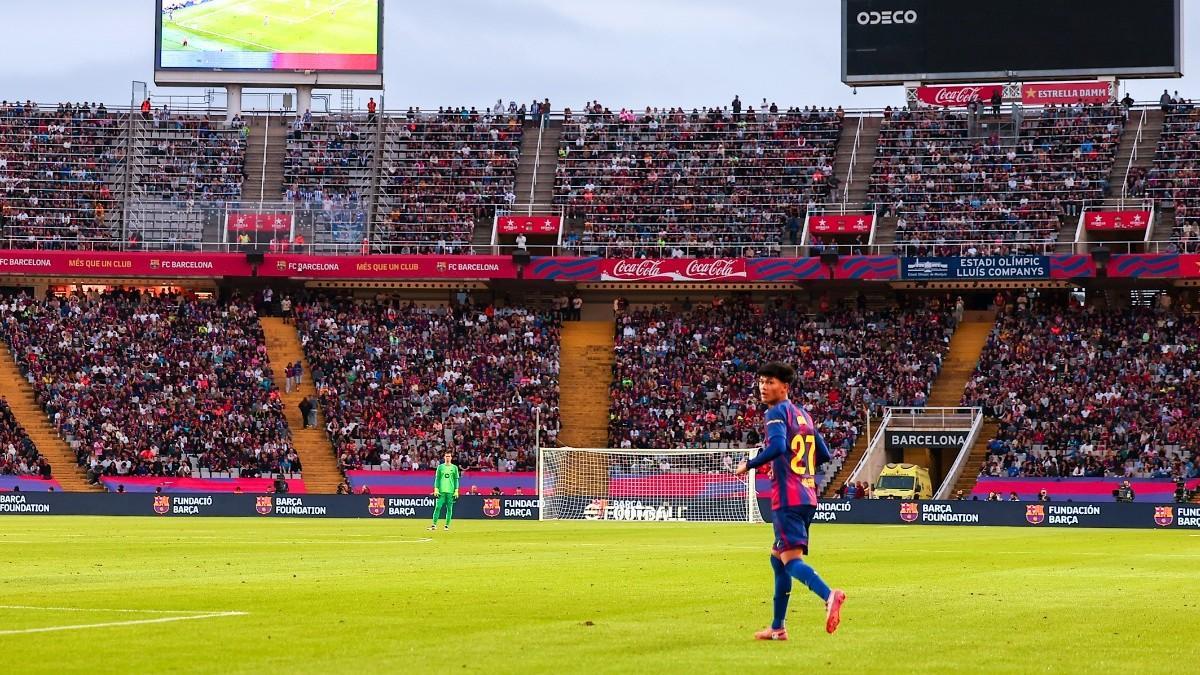 Dro debutó en el Lluís Companys