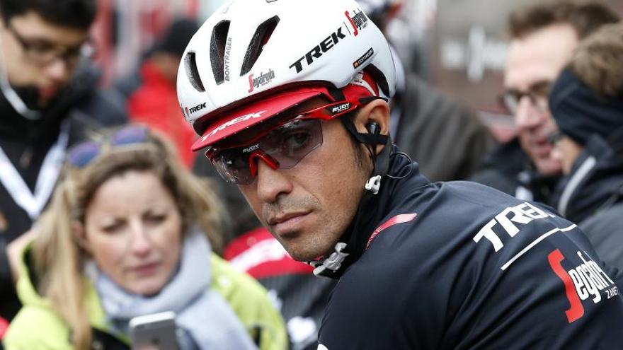 Alberto Contador, del equipo Trek - Segafredo