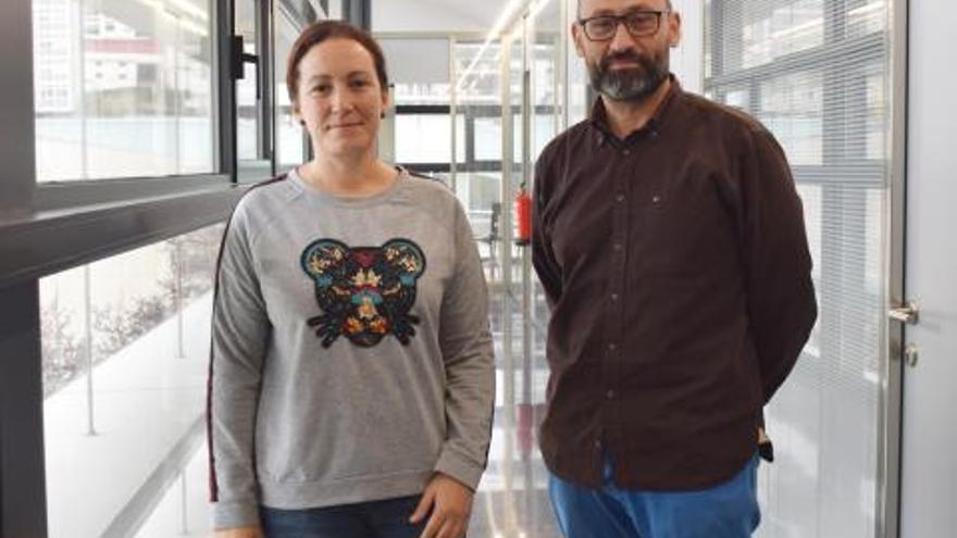 Raquel Nieto y Luis Gimeno, del grupo EPhysLab.   | // FDV