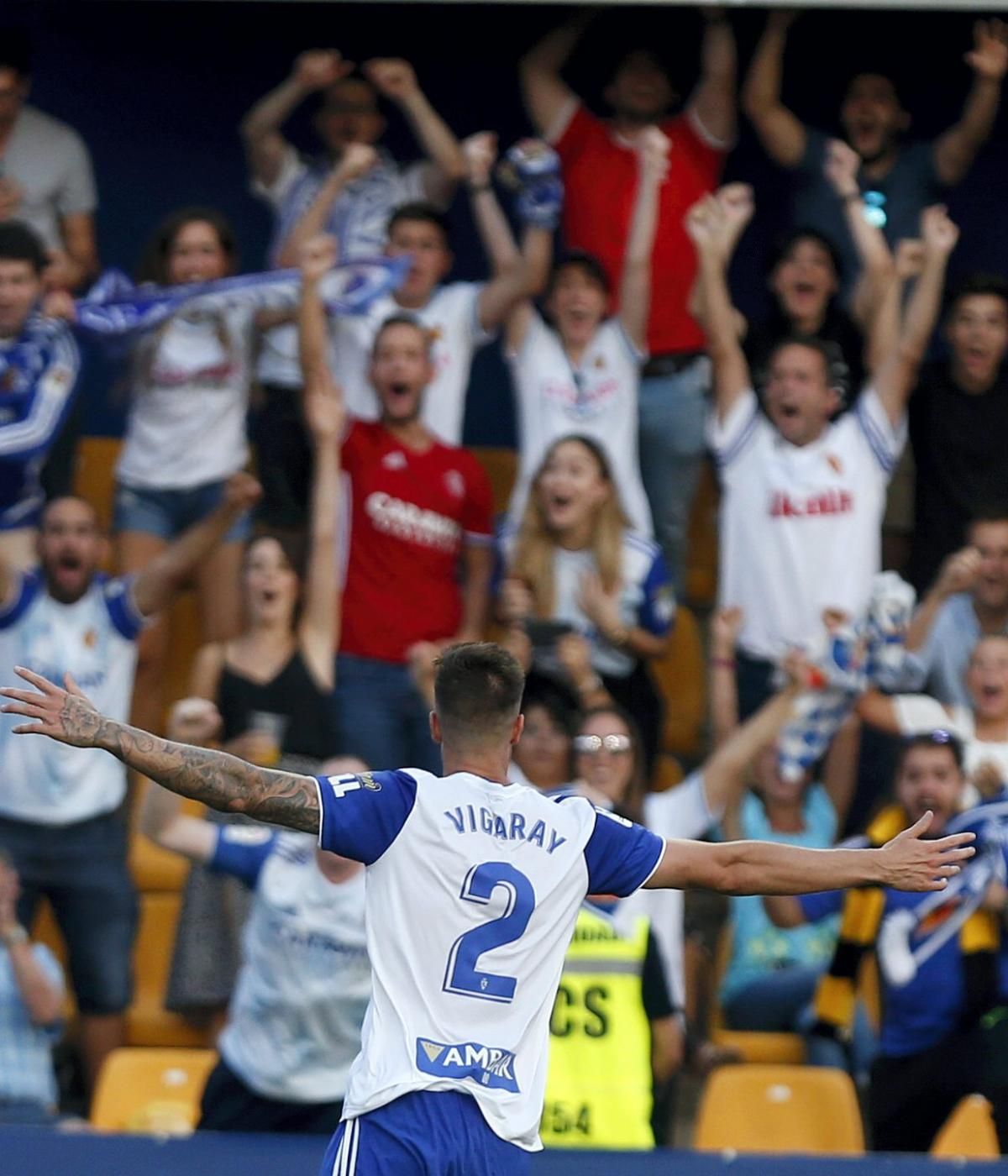 Partido entre el Real Zaragoza y el Alcorcón