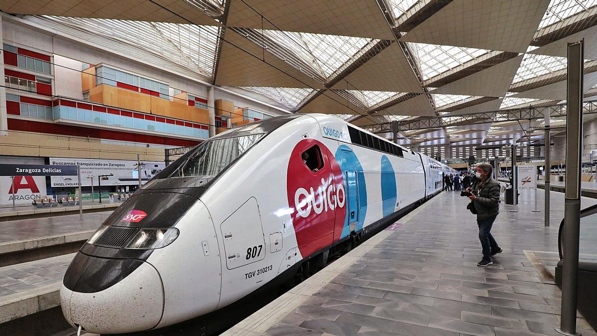 Tren de la compañía Ouigoque une desde mayo Madrid con Barcelona