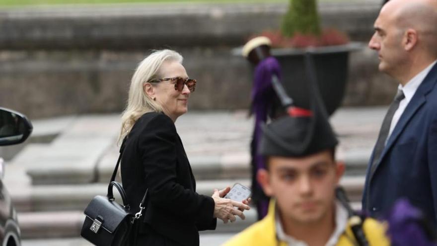 VÍDEO: Así fue la llegada de la actriz Meryl Streep a Oviedo para recibir el premio &quot;Princesa de Asturias&quot; de las Artes