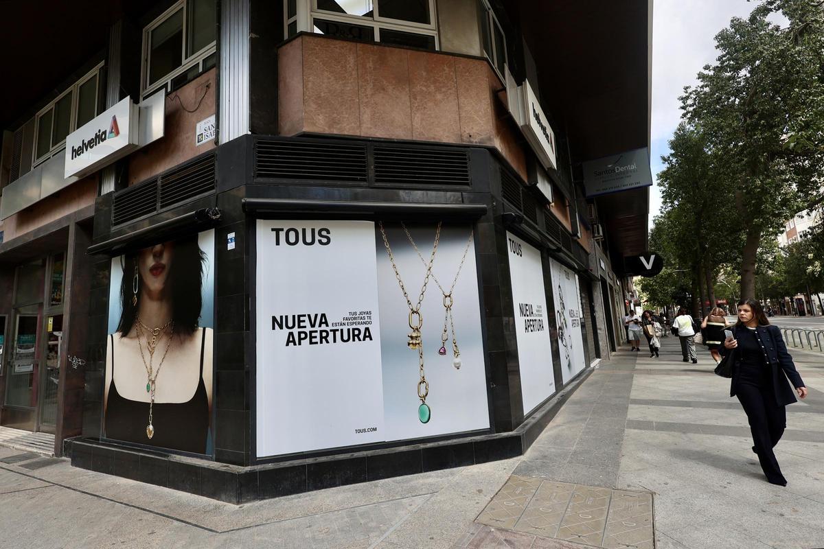 Aquí estará la nueva tienda de Tous en la Gran Vía de Murcia.