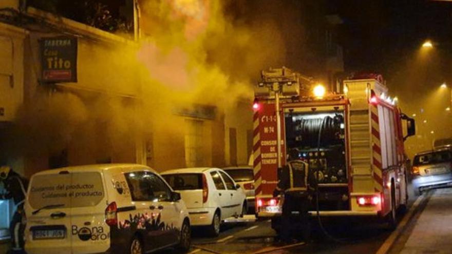 Hallado en Tenerife el cadáver de una mujer de 90 años tras un incendio