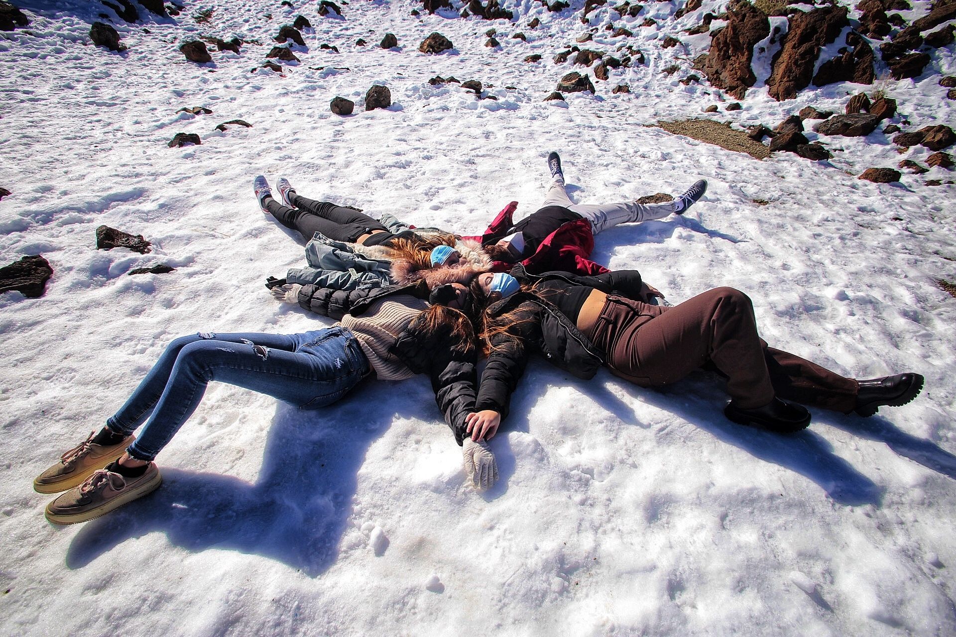 Jornada de nieve en El Teide