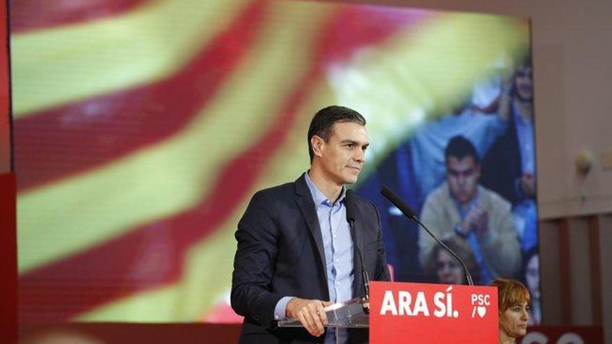 Sánchez cierra en Barcelona la campaña más catalana