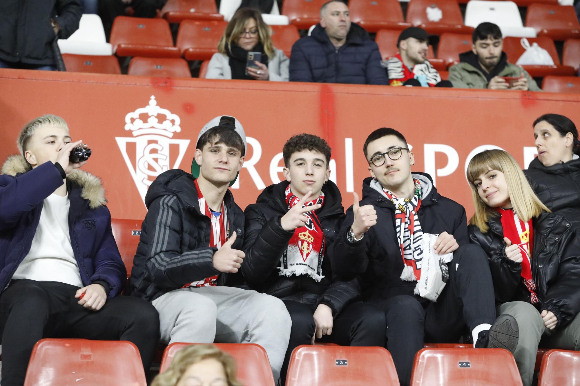 Así se vivió el encuentro entre el Sporting y el Tenerife