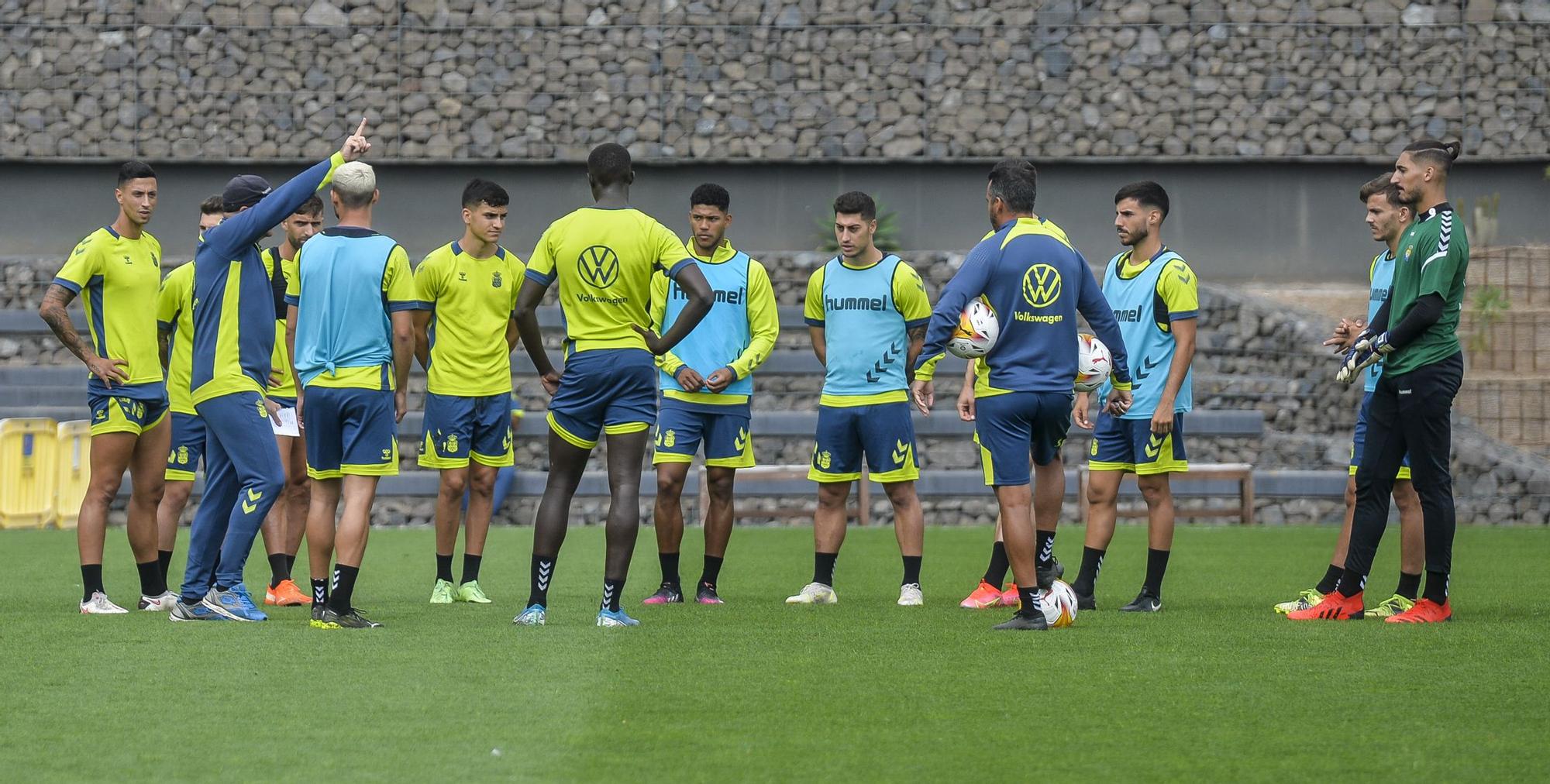 Entrenamiento de la UD Las Palmas