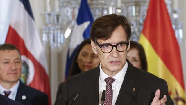 El president de la Generalitat, Salvador Illa, en un acte.