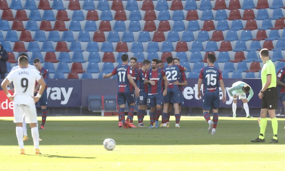 Levante - Getafe: Las mejores fotos del partido