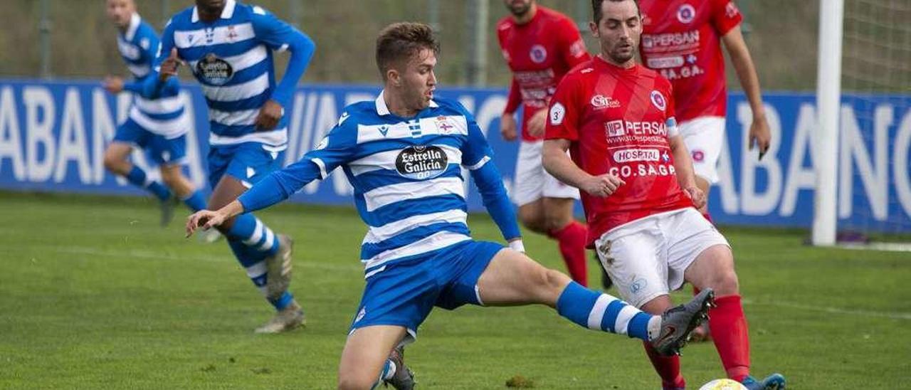 Rubén Durán, el capitán de la UD Ourense. // FdV