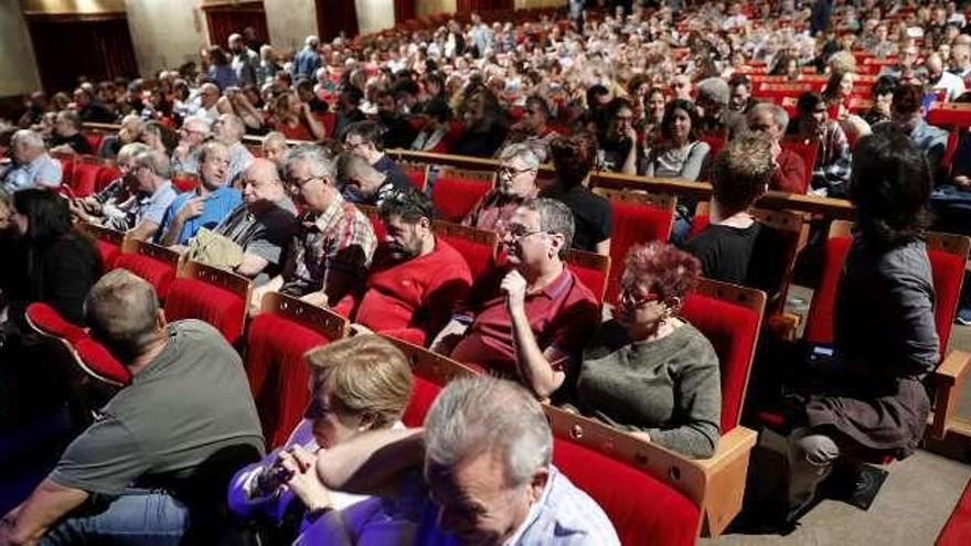 El público que llenó las butacas del teatro al reclamo del compositor británico.