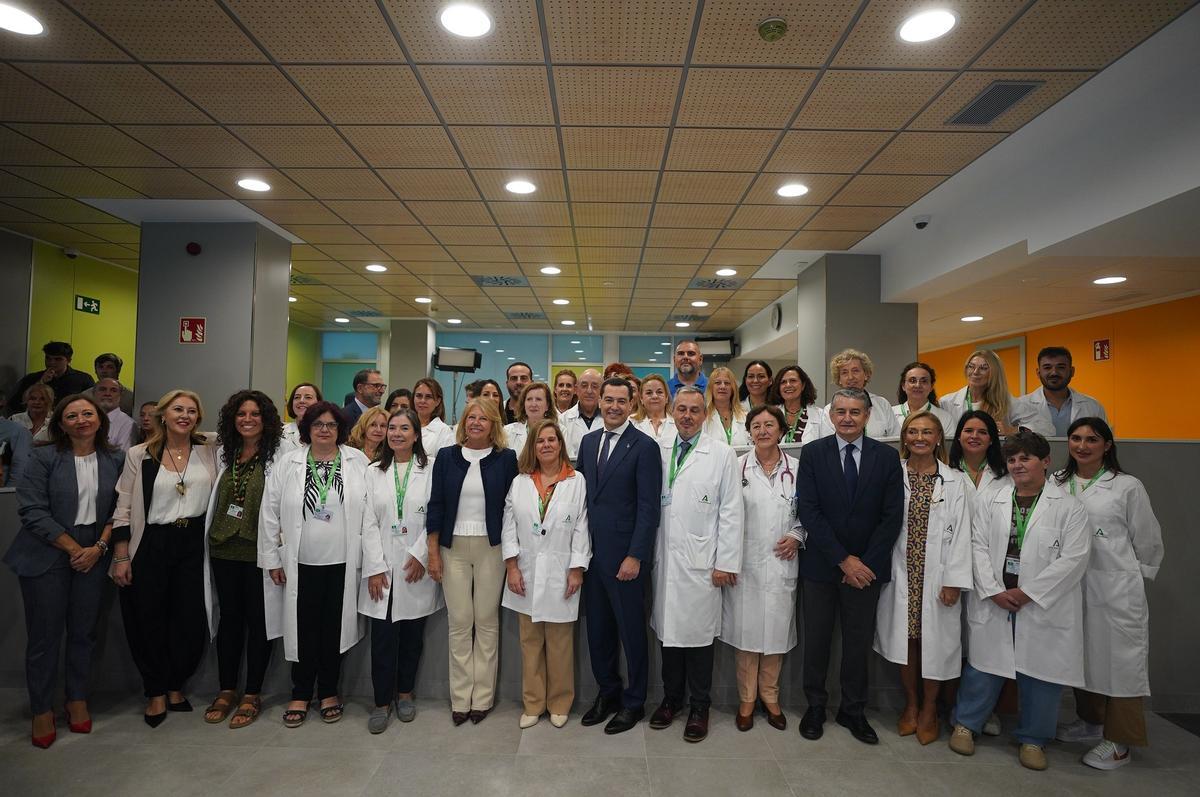 El centro Marbella Oeste cuenta con 20 profesionales y otros cinco compartidos con el centro de salud Leganitos.