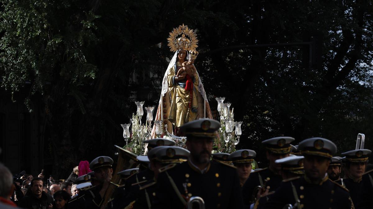 Las imágenes de la Virgen de la Almudena y el Cristo de Medinaceli procesionarán por el Bernabéu para recibir al Papa